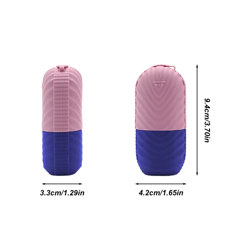 1Pc Facial Beauty Applicator, Skin Care Tools, Ice Shaving Massage, Facial Beauty Silicone Ice Mold.
