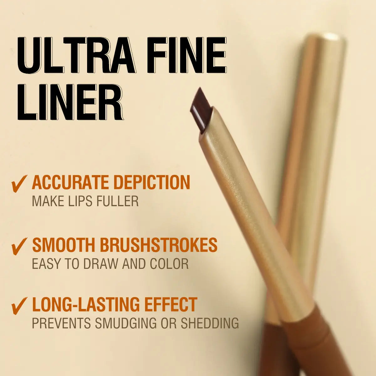6Pcs/Set Waterproof Matte Lipstick Lip Liner Pencil Pen Nude Color Long-Lasting Smooth Lip Liner Ideal Gift for Mother'S Day Makeup Lipliner
