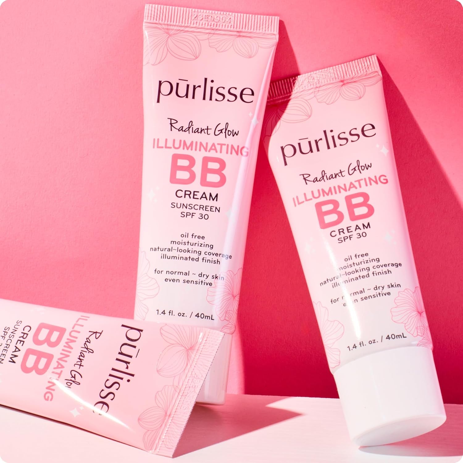 Radiant Glow Illuminating BB Cream with SPF 30 - Glow BB Cream Enriched with Goji & Hawthorn Berry for Dewy Skin - Helps to Improve Skin Texture & Radiance - Fair (1.4 Oz)