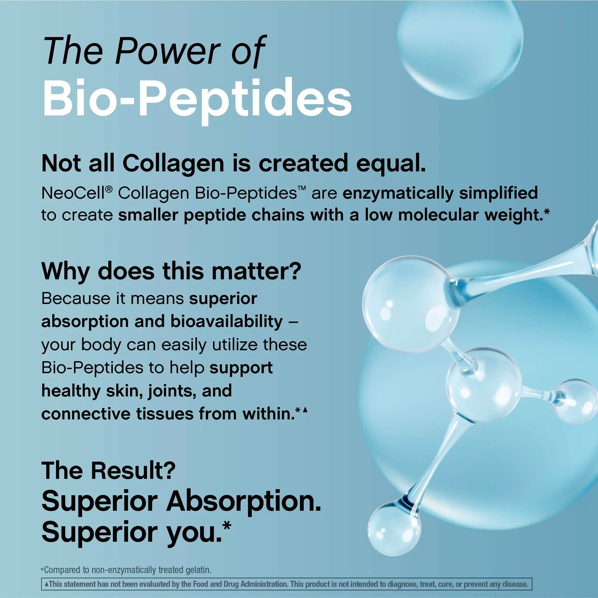 Neocell Collagen Peptides Powder 20Oz - Grassfed Protein Supplement - Advanced with 18 Essential Amino Acids