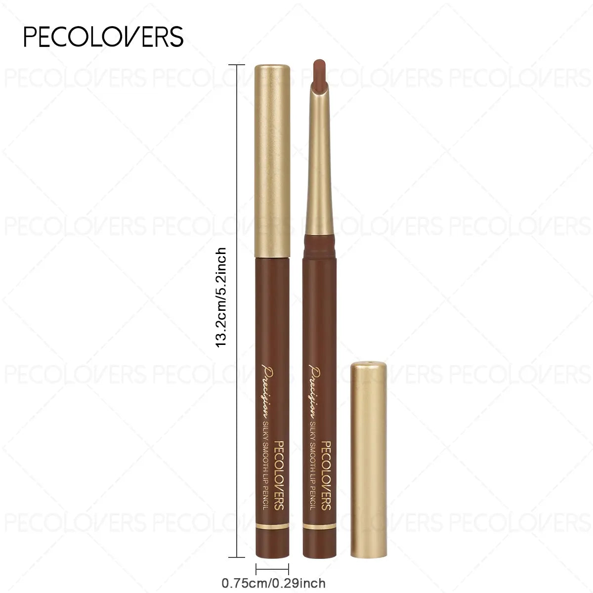 6Pcs/Set Waterproof Matte Lipstick Lip Liner Pencil Pen Nude Color Long-Lasting Smooth Lip Liner Ideal Gift for Mother'S Day Makeup Lipliner