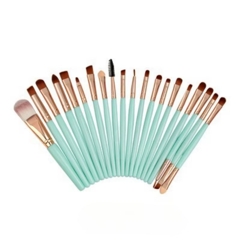 20Pcs Eye Brush Complete Eyeshadow Brush Beauty Tool Explosive Neutral Logo Free Eyeliner Brush