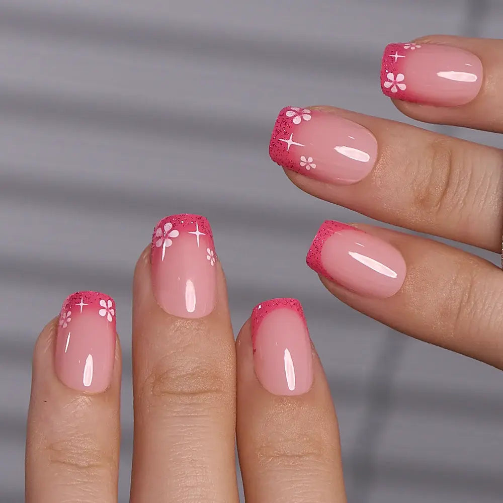 Milky White Press on Nails | Curvlife Nail | 30Pcs | Glossy Natural Finish | Easy Apply, Comfortable & Durable | Daily, Business & Elegant Nail Art | Summervibes