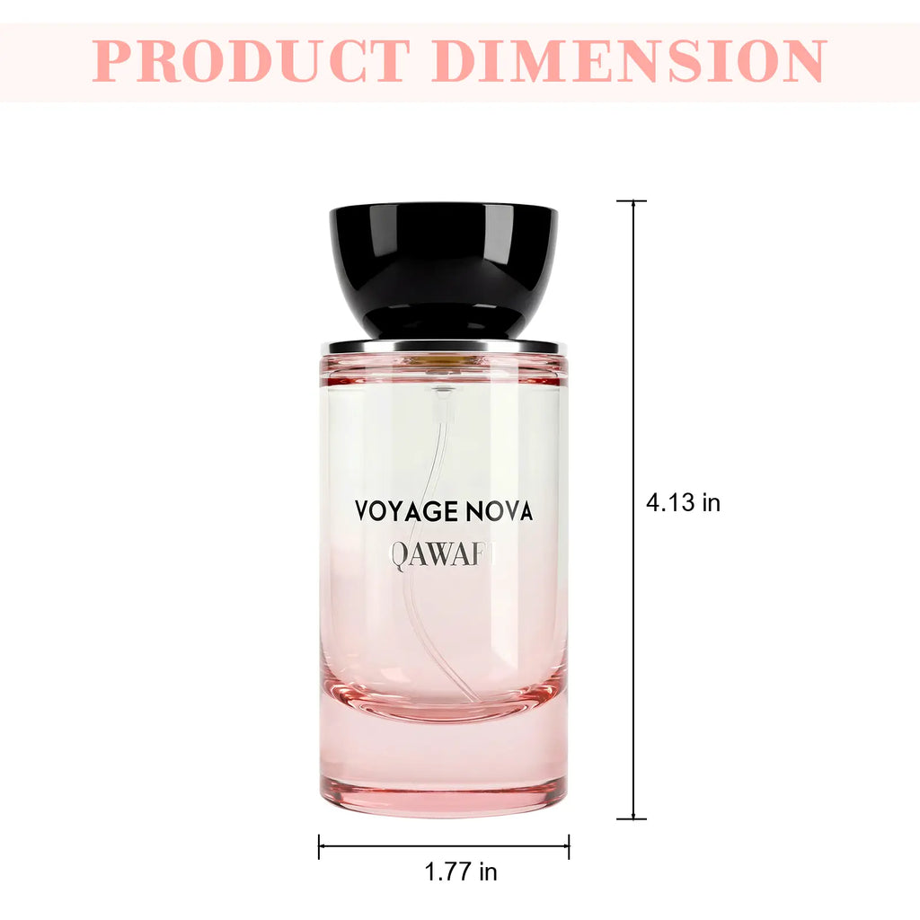 Voyage Nova | Rosey Fruity Floral | Extrait De Parfum 50Ml/100Ml | Long Lasting Luxury Fragrance | Daily Women'S Perfume Rose Vibrant for Women Summervibes Summerwins
