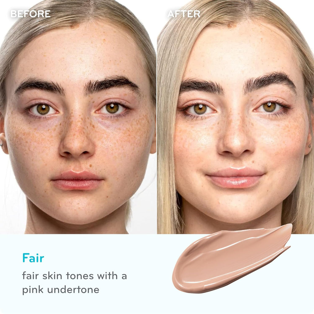 Radiant Glow Illuminating BB Cream with SPF 30 - Glow BB Cream Enriched with Goji & Hawthorn Berry for Dewy Skin - Helps to Improve Skin Texture & Radiance - Fair (1.4 Oz)