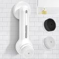 Facial Cleansing Brush Electric Facial Exfoliating Massage Brush with 3 Cleanser Heads and 6 Speeds Adjustable for Deep Cleaning, Removing Blackhead, Face Massaging