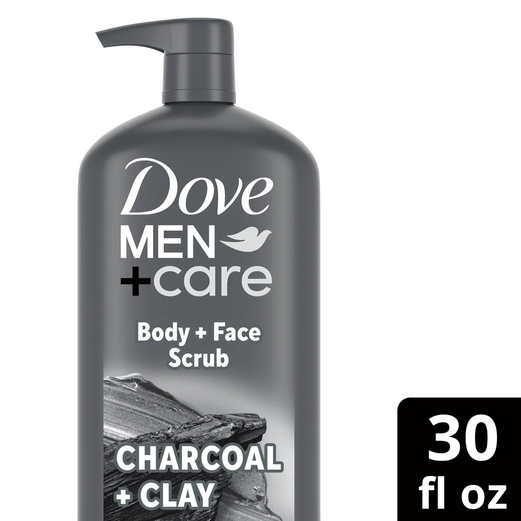 Elements Liquid Body Wash and Face Wash Charcoal + Clay Nourishing Cleanser, 30 Oz
