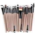 20Pcs Eye Brush Complete Eyeshadow Brush Beauty Tool Explosive Neutral Logo Free Eyeliner Brush