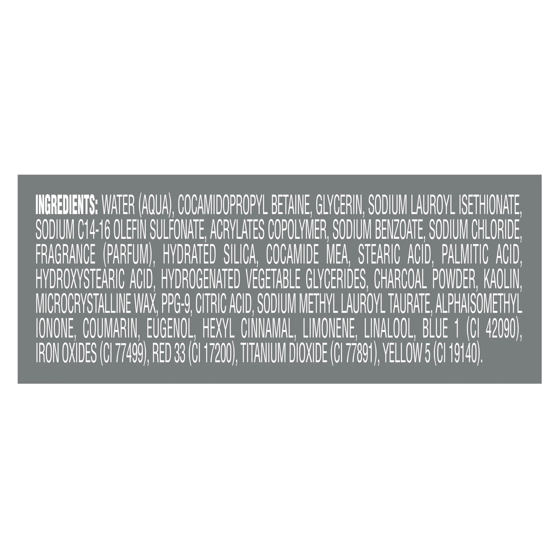 Elements Liquid Body Wash and Face Wash Charcoal + Clay Nourishing Cleanser, 30 Oz