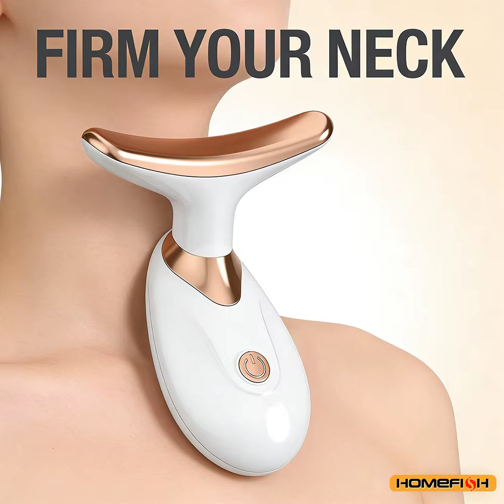 Micro-Current EMS Face Lifting Massager, Portable with Ions Boost for Instant Firming, Wrinkle Smoothing & Jawline Sculpting