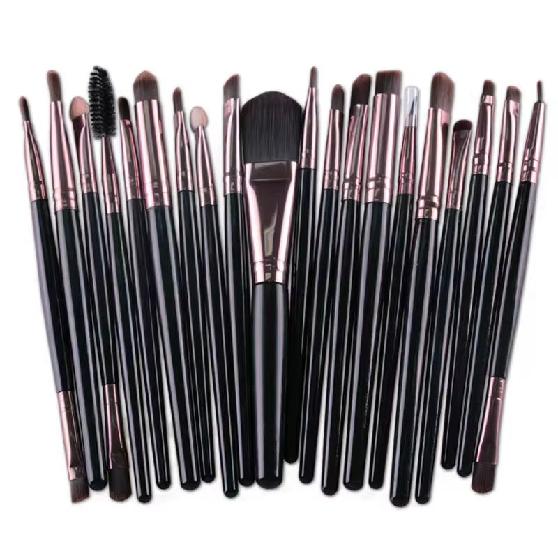 20Pcs Eye Brush Complete Eyeshadow Brush Beauty Tool Explosive Neutral Logo Free Eyeliner Brush
